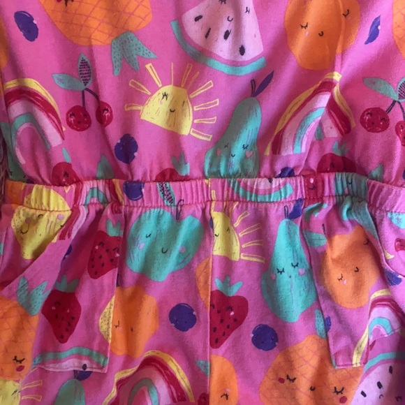 4T Girls Printed Rompers - Picture 2 of 3